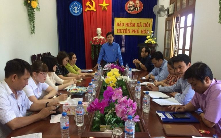Bảo hiểm xã hội huyện Phú Hòa - tỉnh Phú Yên
