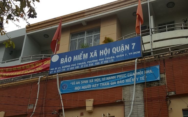 Bảo hiểm Xã hội quận 7 - thành phố Hồ Chí Minh