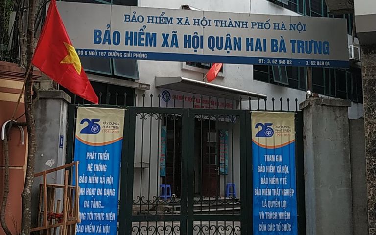 Bảo hiểm xã hội quận Hai Bà Trưng - Thành phố Hà Nội