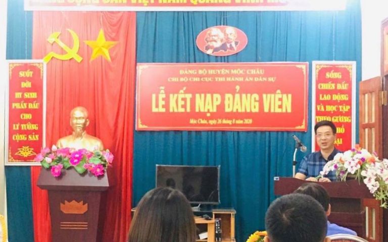 Chi cục thi hành án dân sự huyện Mộc Châu - tỉnh Sơn La