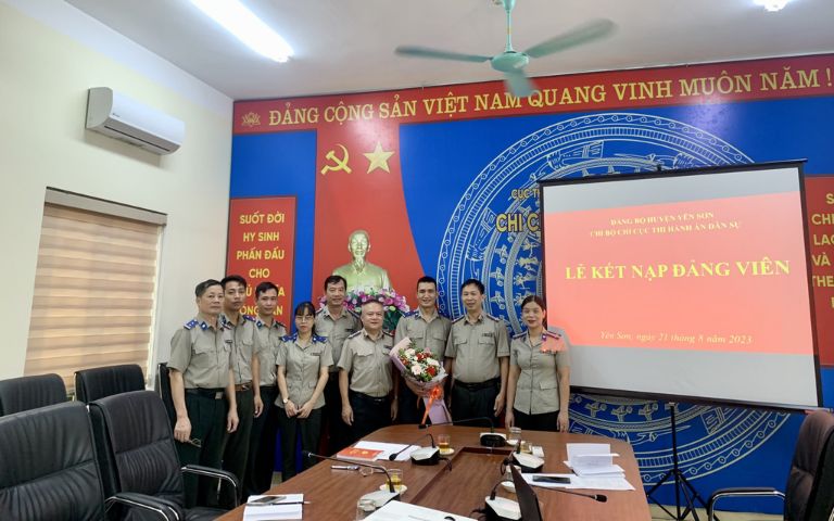 Chi cục thi hành án dân sự huyện Yên Sơn - tỉnh Tuyên Quang