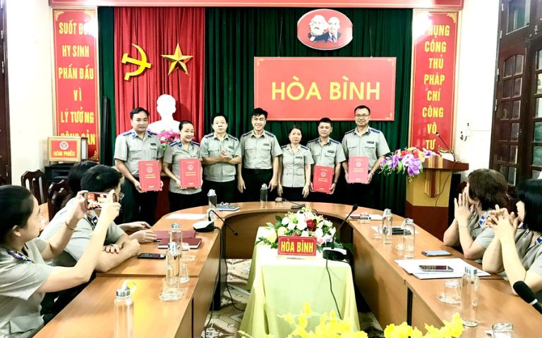 Chi cục thi hành án dân sự huyện Yên Thủy - tỉnh Hòa Bình