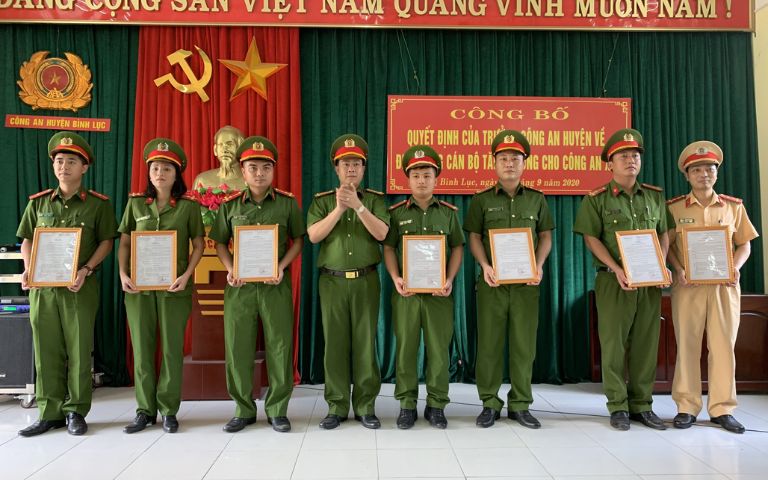 Công an huyện Bình Lục - tỉnh Hà Nam