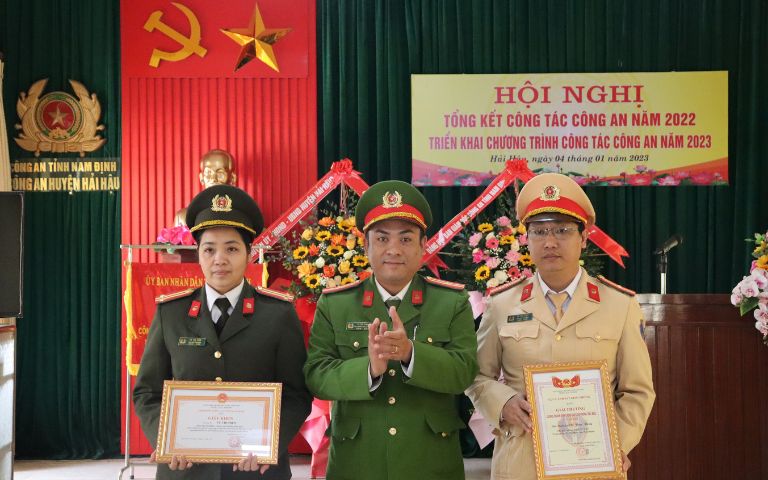 Công an huyện Hải Hậu - tỉnh Nam Định