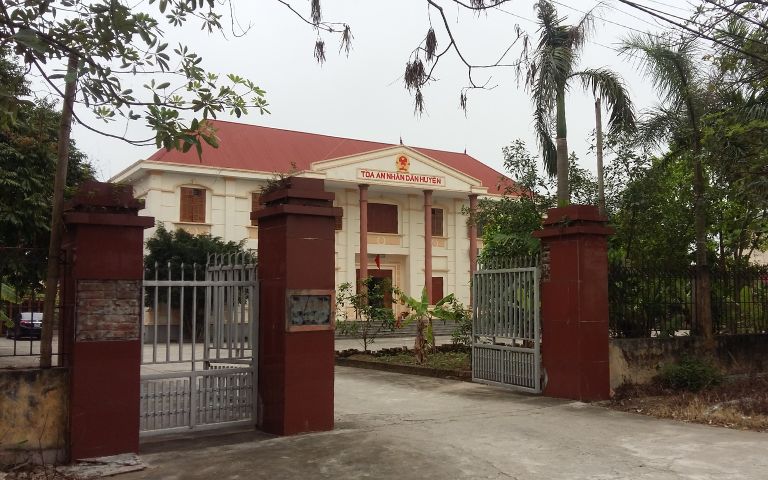 Địa chỉ Tòa án nhân dân huyện Ân Thi - tỉnh Hưng Yên