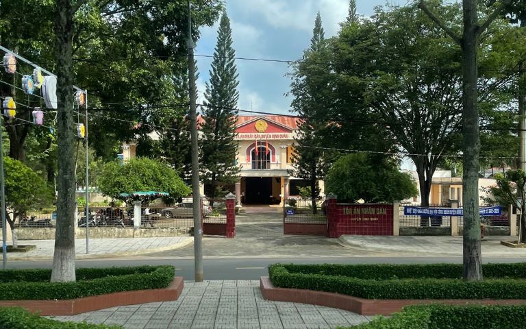 Địa chỉ Tòa án nhân dân huyện Định Quán - tỉnh Đồng Nai
