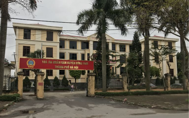 Địa chỉ tòa án nhân dân huyện Đông Anh - Thành phố Hà Nội
