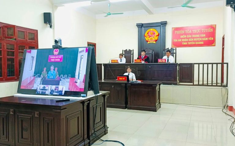 Địa chỉ Tòa án nhân dân huyện Hàm Yên - tỉnh Tuyên Quang