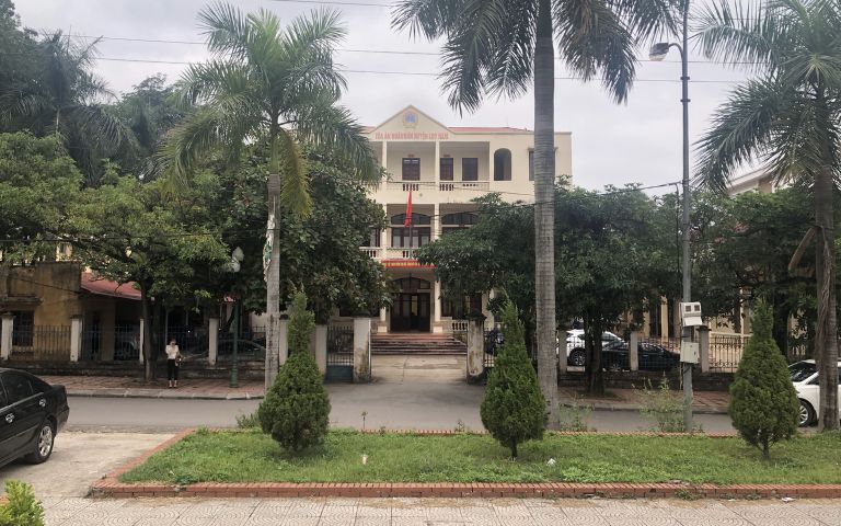 Địa chỉ Tòa án nhân dân huyện Lục Nam - tỉnh Bắc Giang