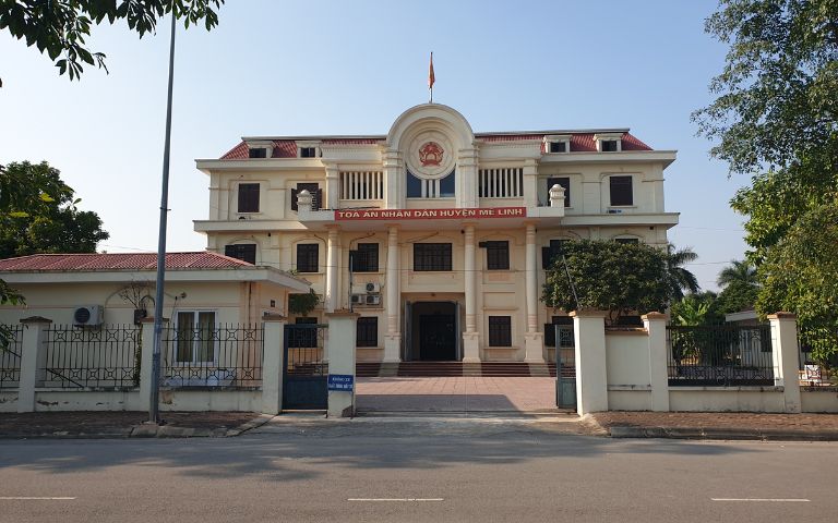 Địa chỉ tòa án nhân dân huyện Mê Linh - thành phố Hà Nội