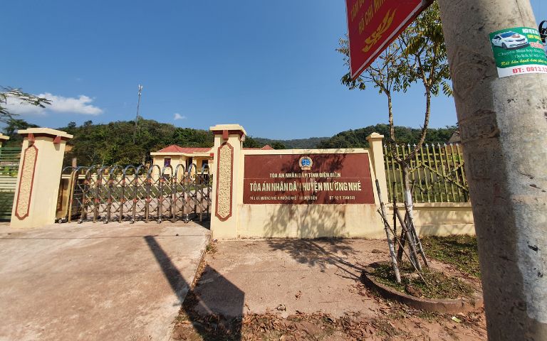 Địa chỉ Tòa án nhân dân huyện Mường Nhé - tỉnh Điện Biên