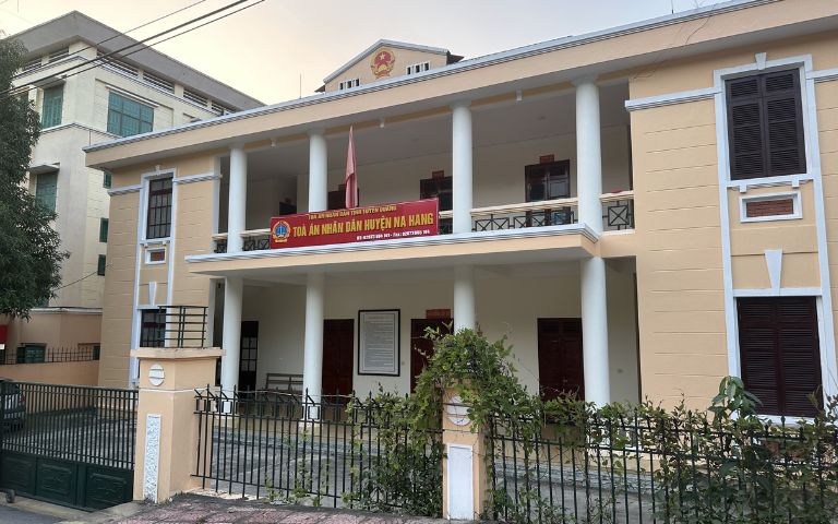 Địa chỉ Tòa án nhân dân huyện Na Hang - tỉnh Tuyên Quang