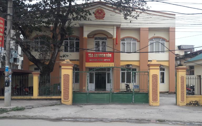 Địa chỉ Tòa án nhân dân huyện Nho Quan – tỉnh Ninh Bình