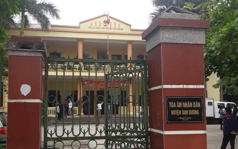 Địa chỉ Tòa án nhân dân huyện Tam Dương - tỉnh Vĩnh Phúc