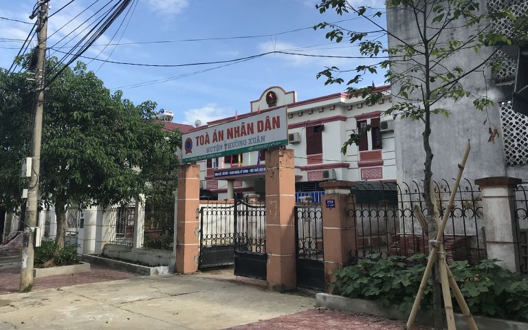 Địa chỉ Tòa án nhân dân huyện Thường Xuân - tỉnh Thanh Hóa