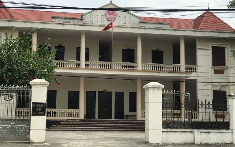 Địa chỉ Tòa án nhân dân huyện Văn Giang – tỉnh Hưng Yên