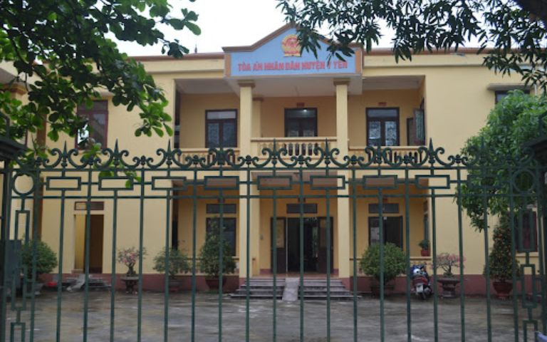 Địa chỉ Tòa án nhân dân huyện Ý Yên - tỉnh Nam Định