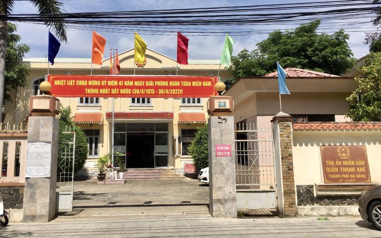 Địa chỉ Tòa án nhân dân quận Thanh Khê - thành phố Đà Nẵng