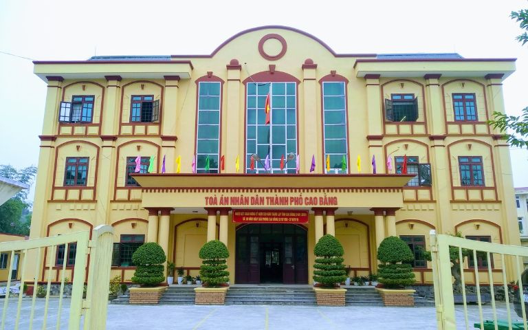 Địa chỉ Tòa án nhân dân thành phố Cao Bằng - tỉnh Cao Bằng