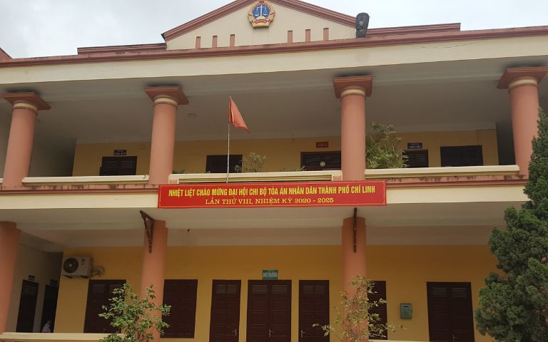Địa chỉ Tòa án nhân dân Thành Phố Chí Linh - tỉnh Hải Dương
