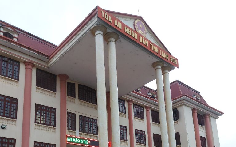 Địa chỉ Tòa án nhân dân Thành phố Lạng Sơn - Tỉnh Lạng Sơn
