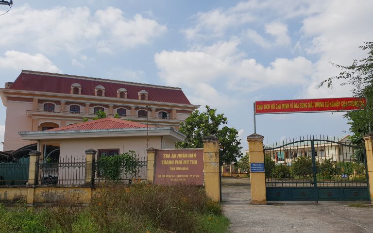 Địa chỉ Tòa án nhân dân Thành Phố Mỹ Tho - tỉnh Tiền Giang