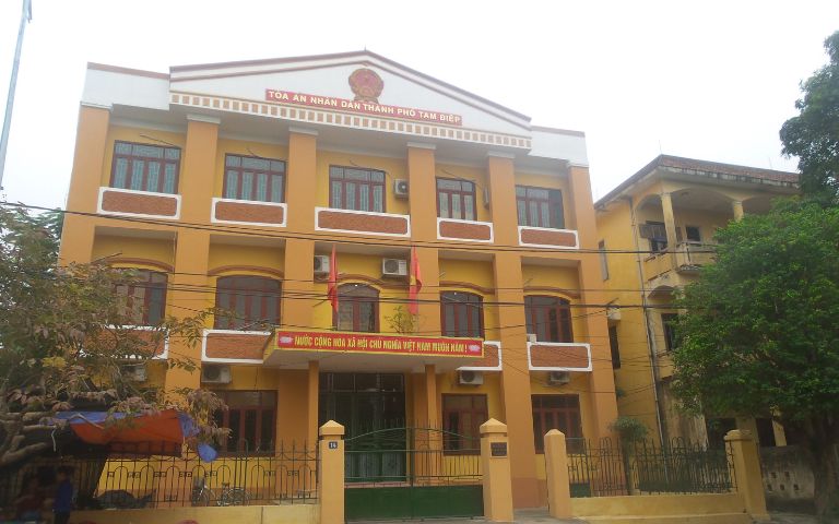 Địa chỉ Tòa án nhân dân thành phố Tam Điệp - tỉnh Ninh Bình