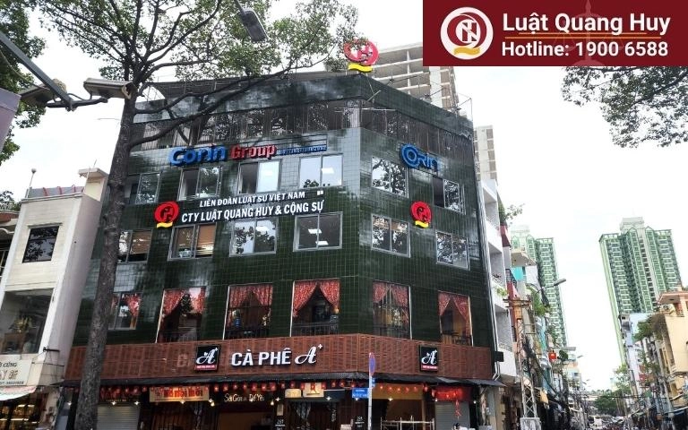 Thay đổi địa chỉ văn phòng Luật Quang Huy tại Thành phố Hồ Chí Minh