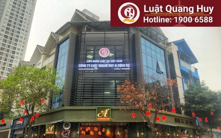 Thông báo về việc thay đổi địa chỉ công ty Luật Quang Huy