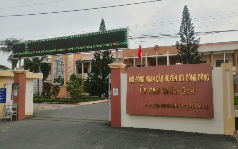 Ủy ban nhân dân huyện Gò Công Đông - tỉnh Tiền Giang