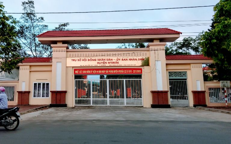 Ủy ban nhân dân huyện M'Drắk - tỉnh Đắk Lắk