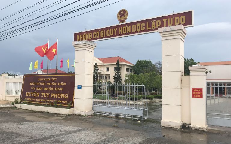 Ủy ban nhân dân huyện Tuy Phong - tỉnh Bình Thuận