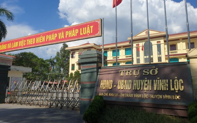 Ủy ban nhân dân huyện Vĩnh Lộc - tỉnh Thanh Hóa